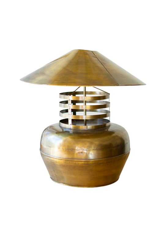 Harris Antique Brass Table Lamp