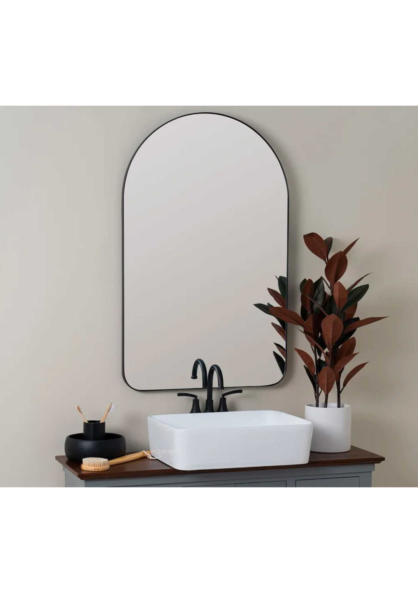 Classic Rounded Arch Mirror