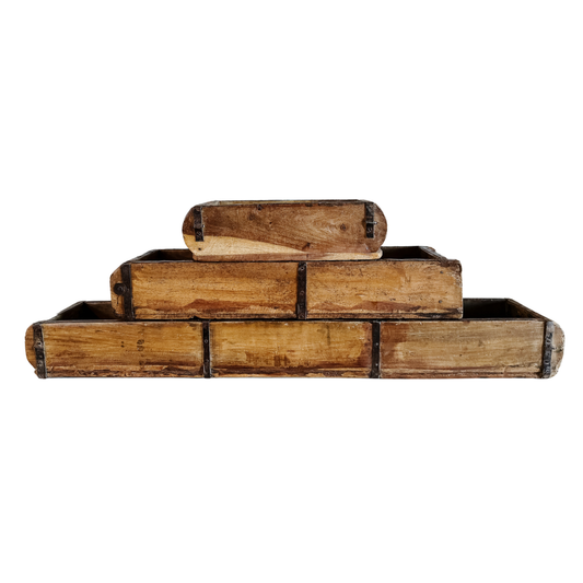 Wooden Brick Mold with Handles
