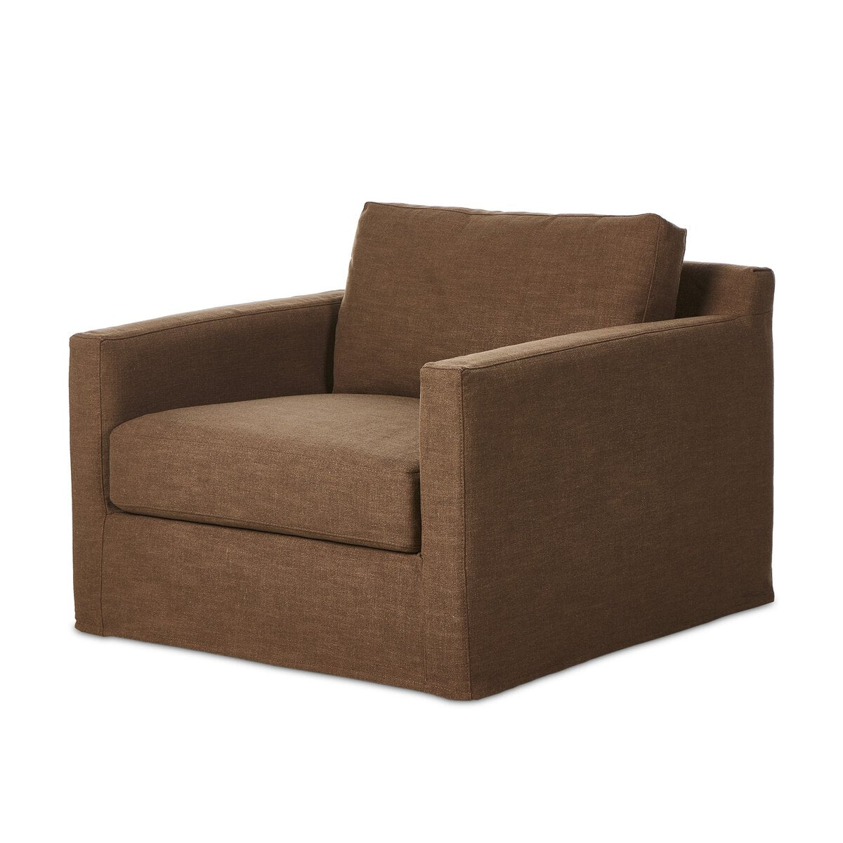 Irwin Slipcover Swivel Chair