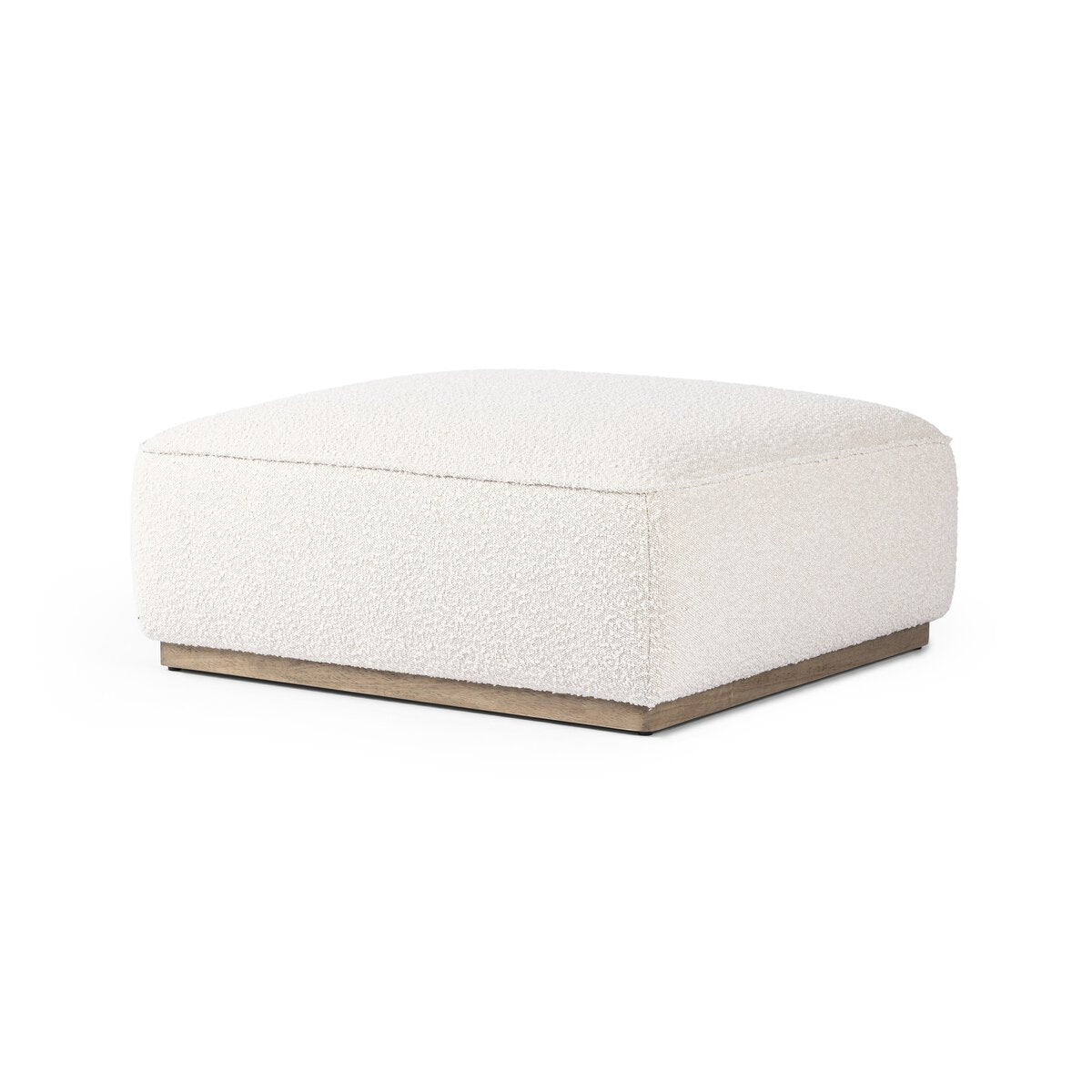 Elvina Taupe Ottoman