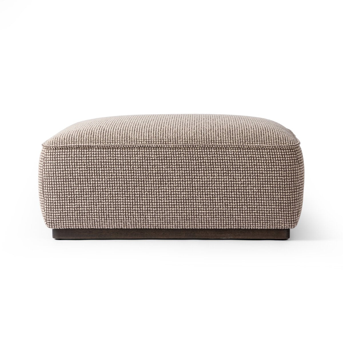 Elvina Taupe Ottoman