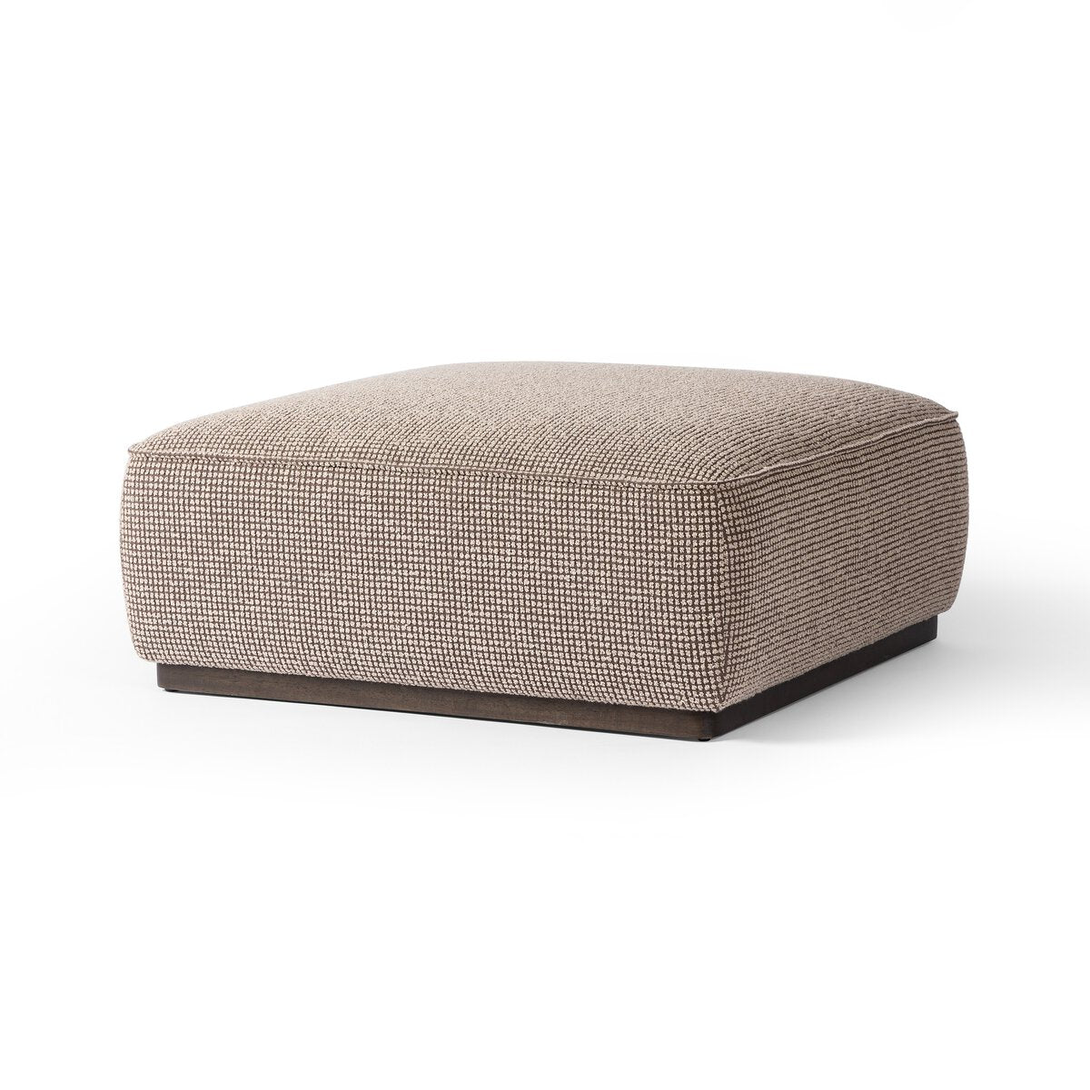 Elvina Taupe Ottoman