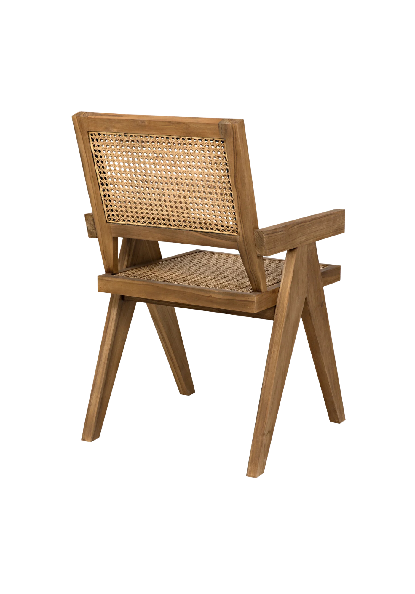 Maddox Chair with Caning, Teak