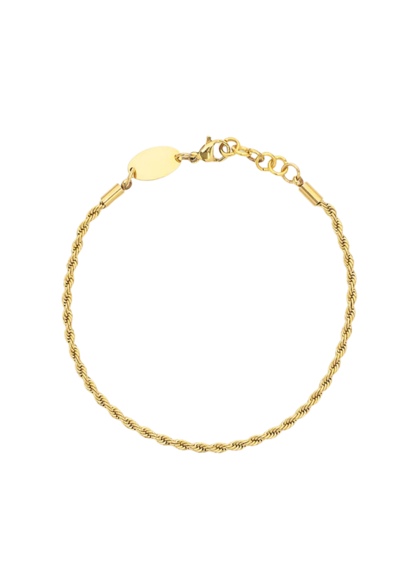 Twisted Rope Chain Bracelet