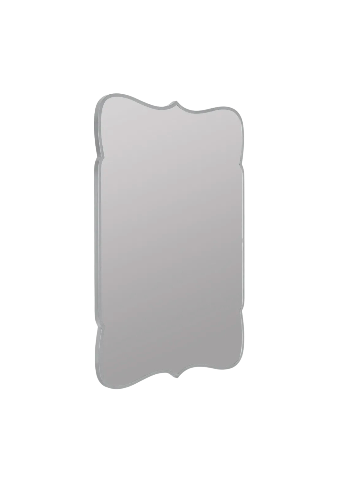 Thin Scroll Wall Mirror