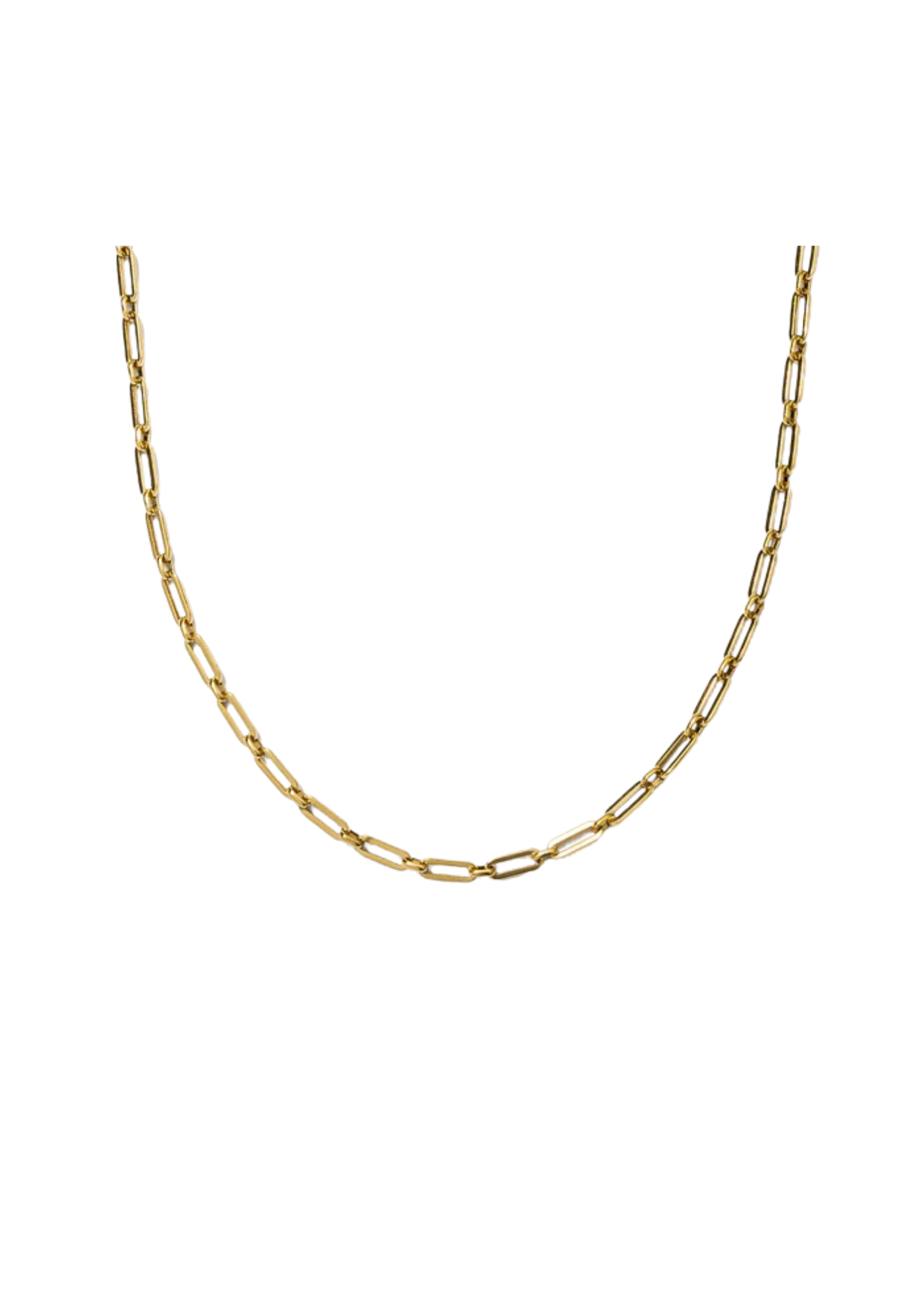 Dainty Paperclip Necklace