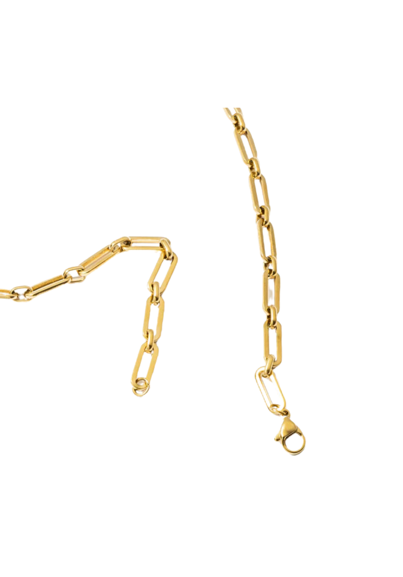 Dainty Paperclip Necklace