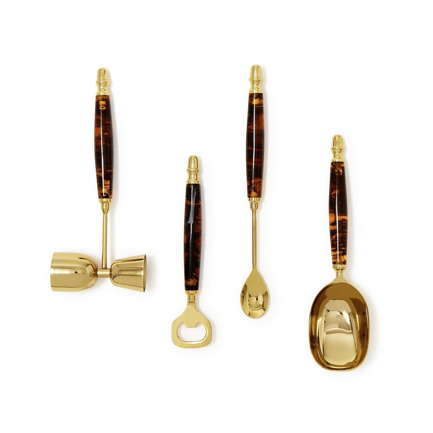 Tortoise Pattern Bar Set