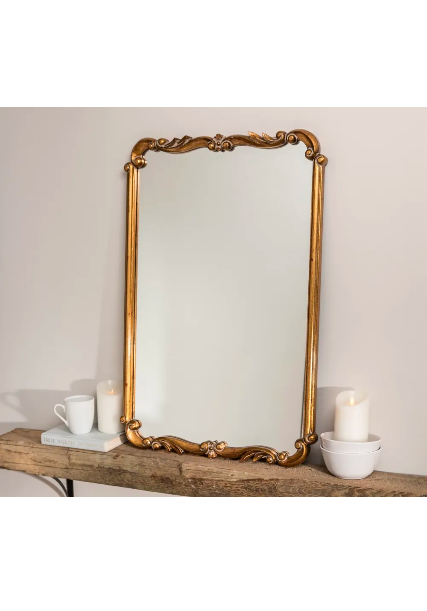 Traditional Gold French Mirror