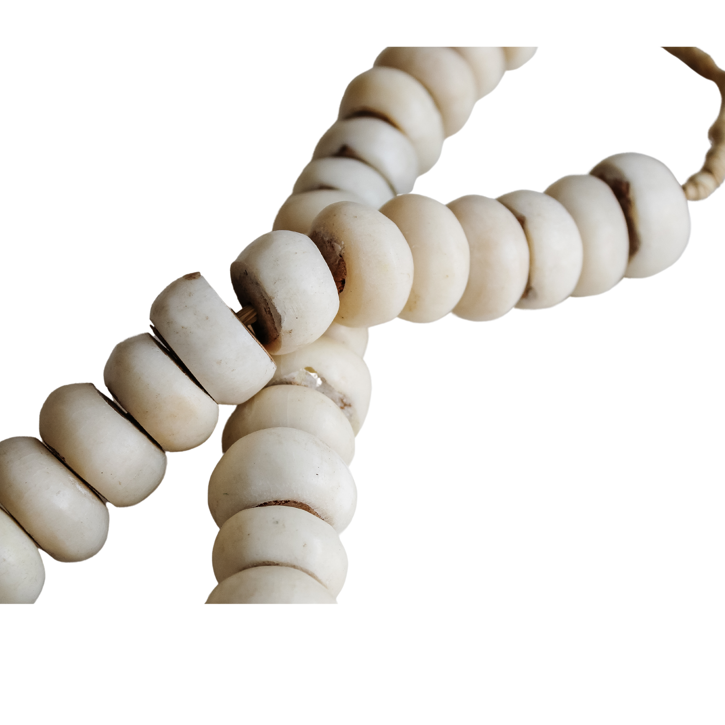 White Round Beads
