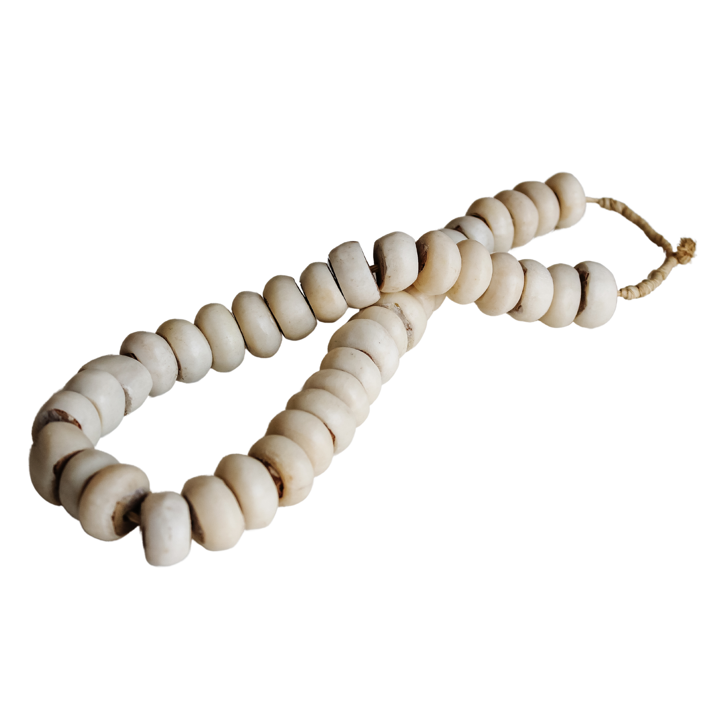 White Round Beads