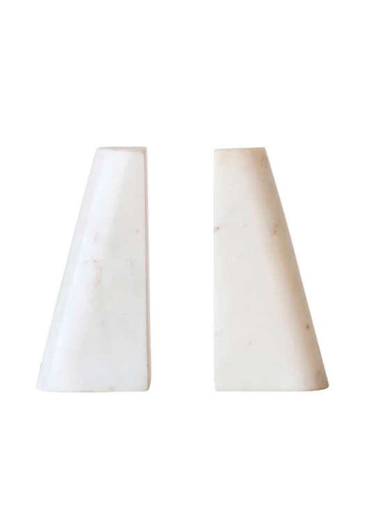 Marble Bookends Set