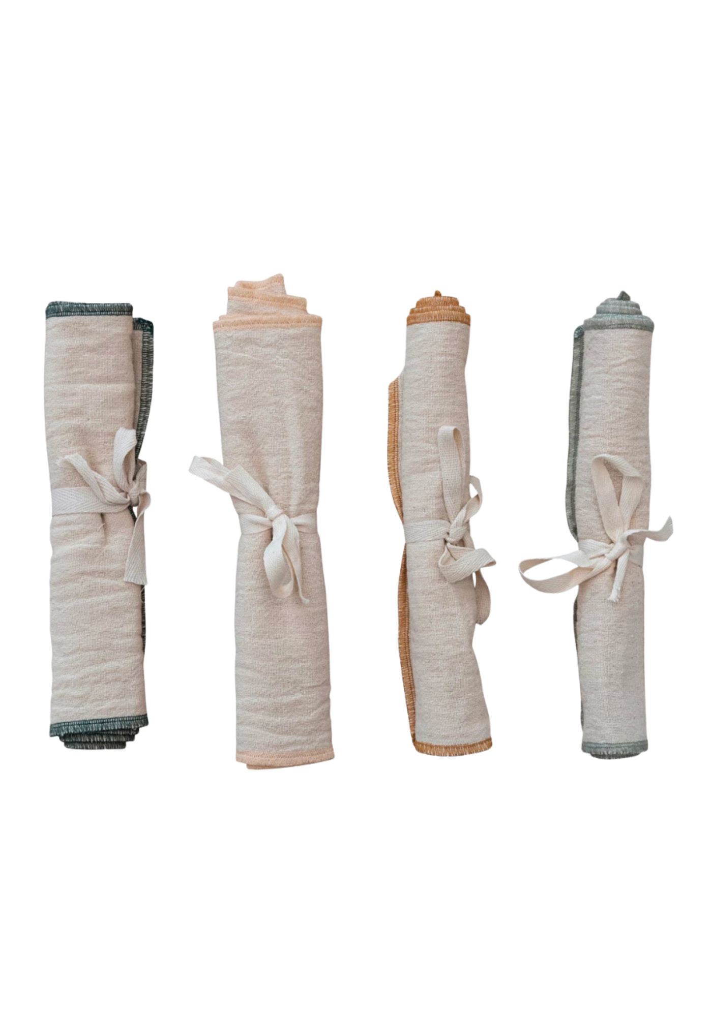 Stitched Trim Burping Cloths