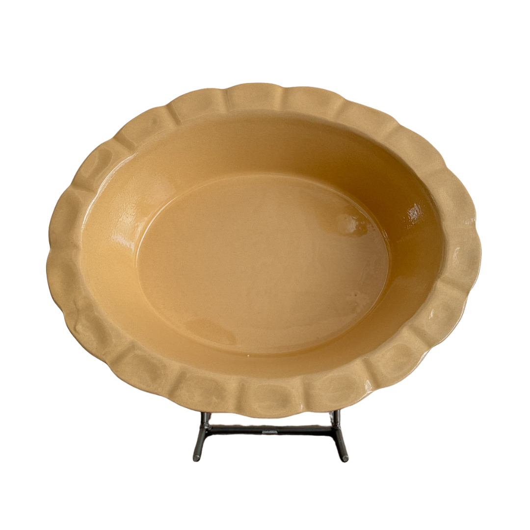 Poterie Renault Oval Pie Dish