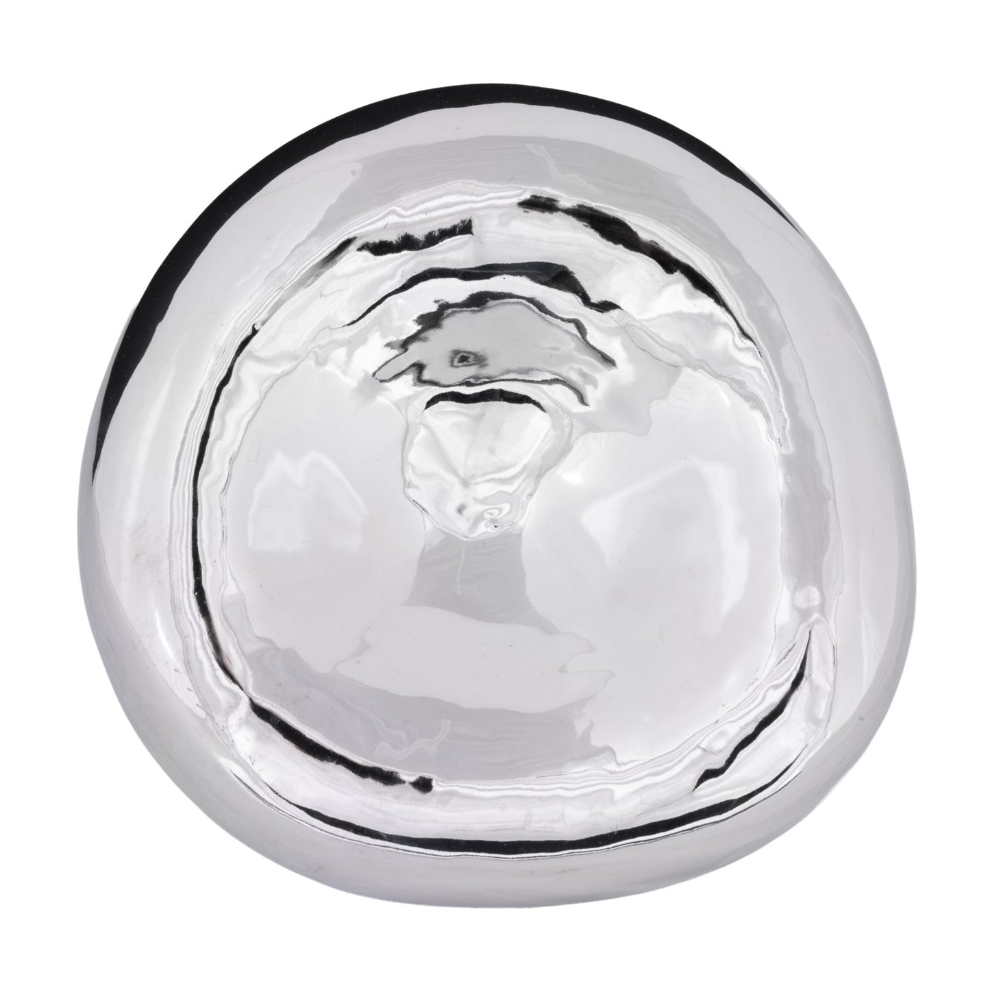 Chrome Sculptural Bowl