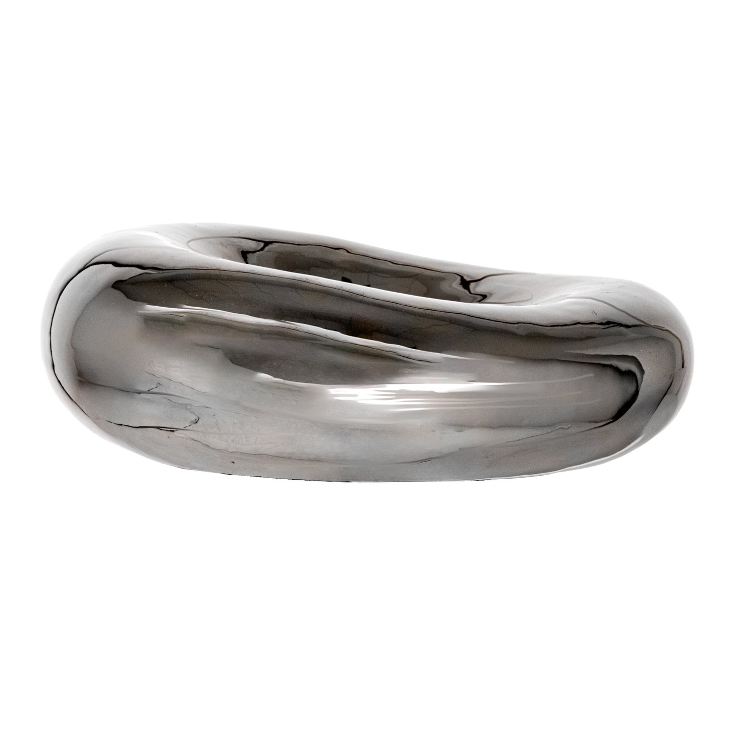 Chrome Sculptural Bowl