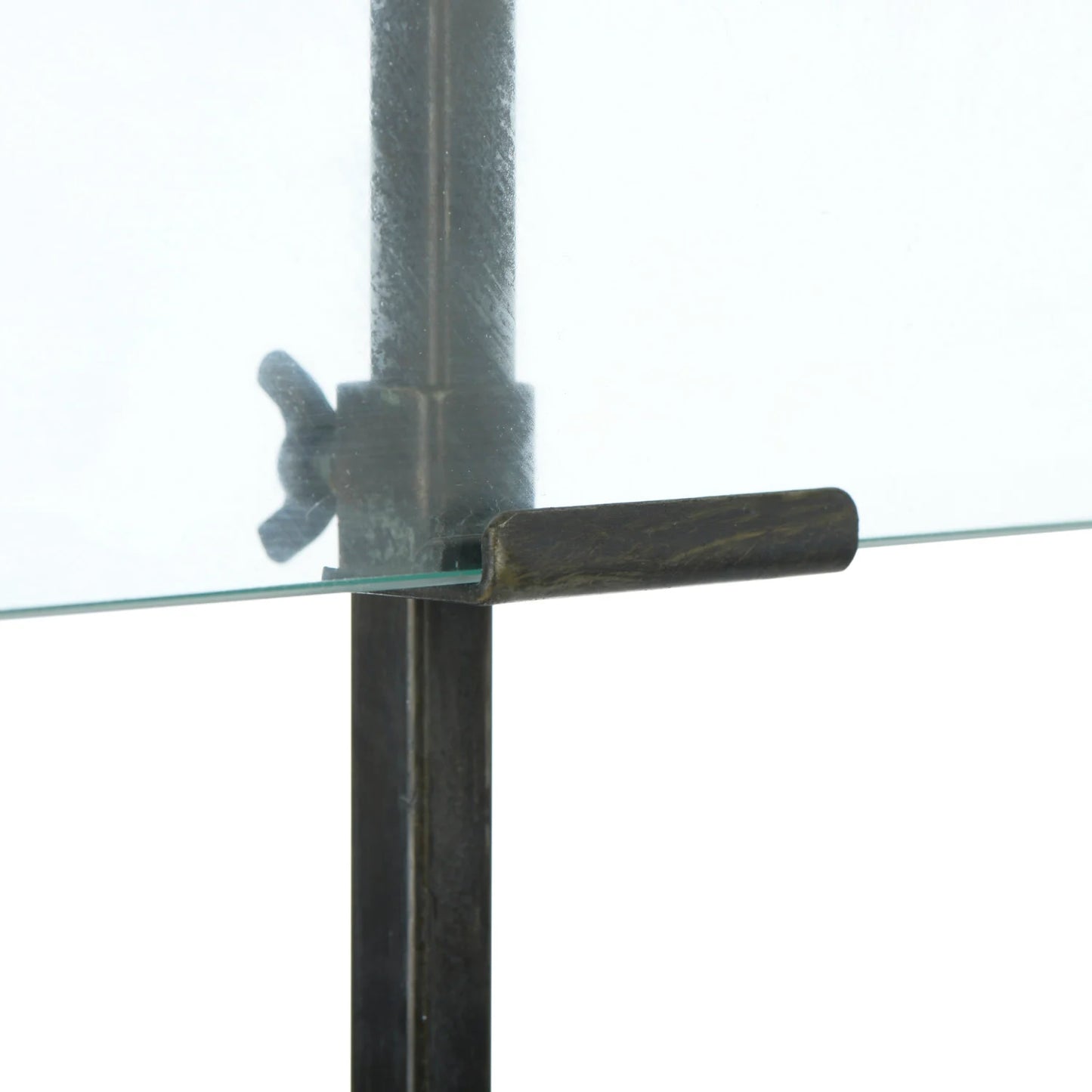 Iron and Glass Display Frame