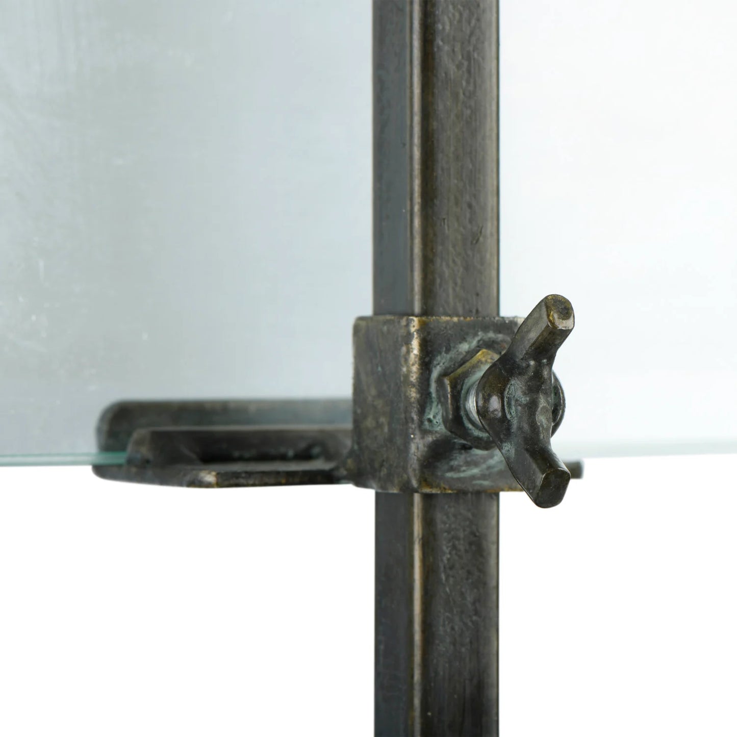 Iron and Glass Display Frame