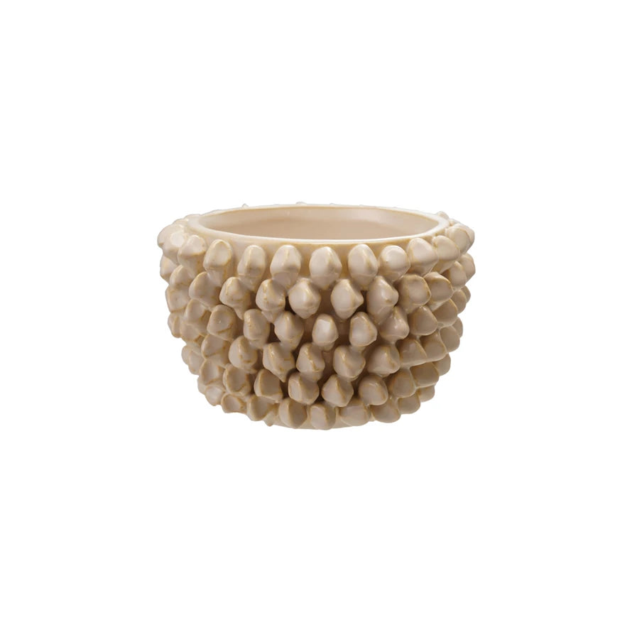 Textured Ceramic Planter