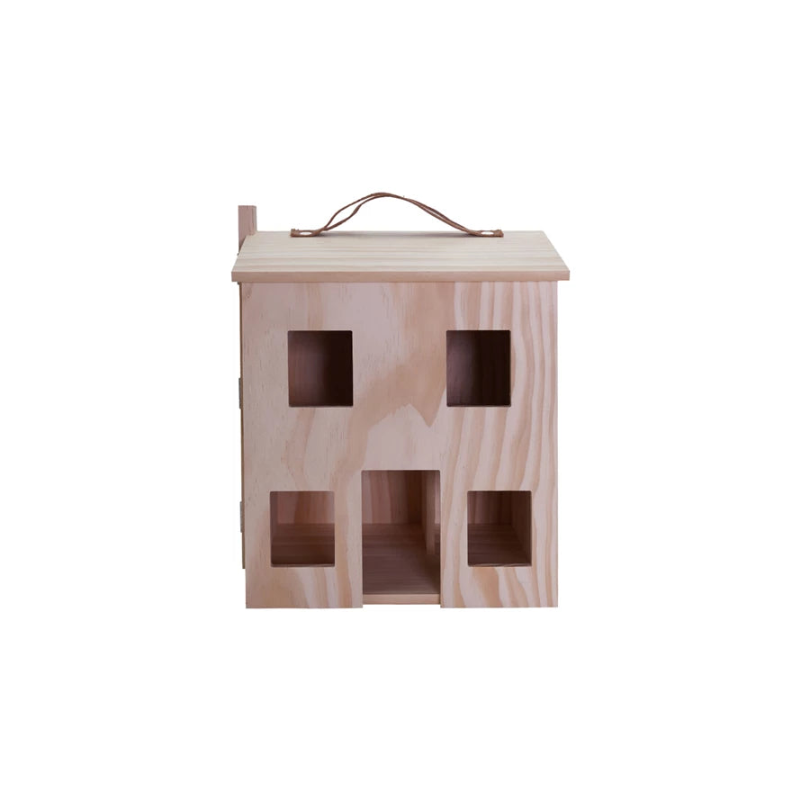 Folding Wood Doll House
