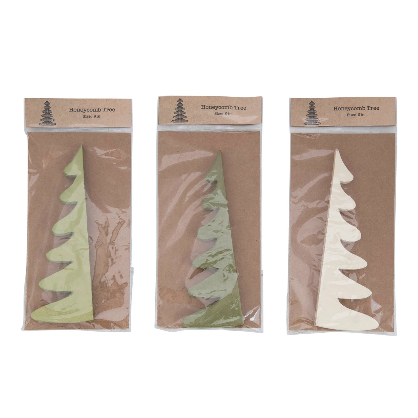 9" Paper Honeycomb Tree