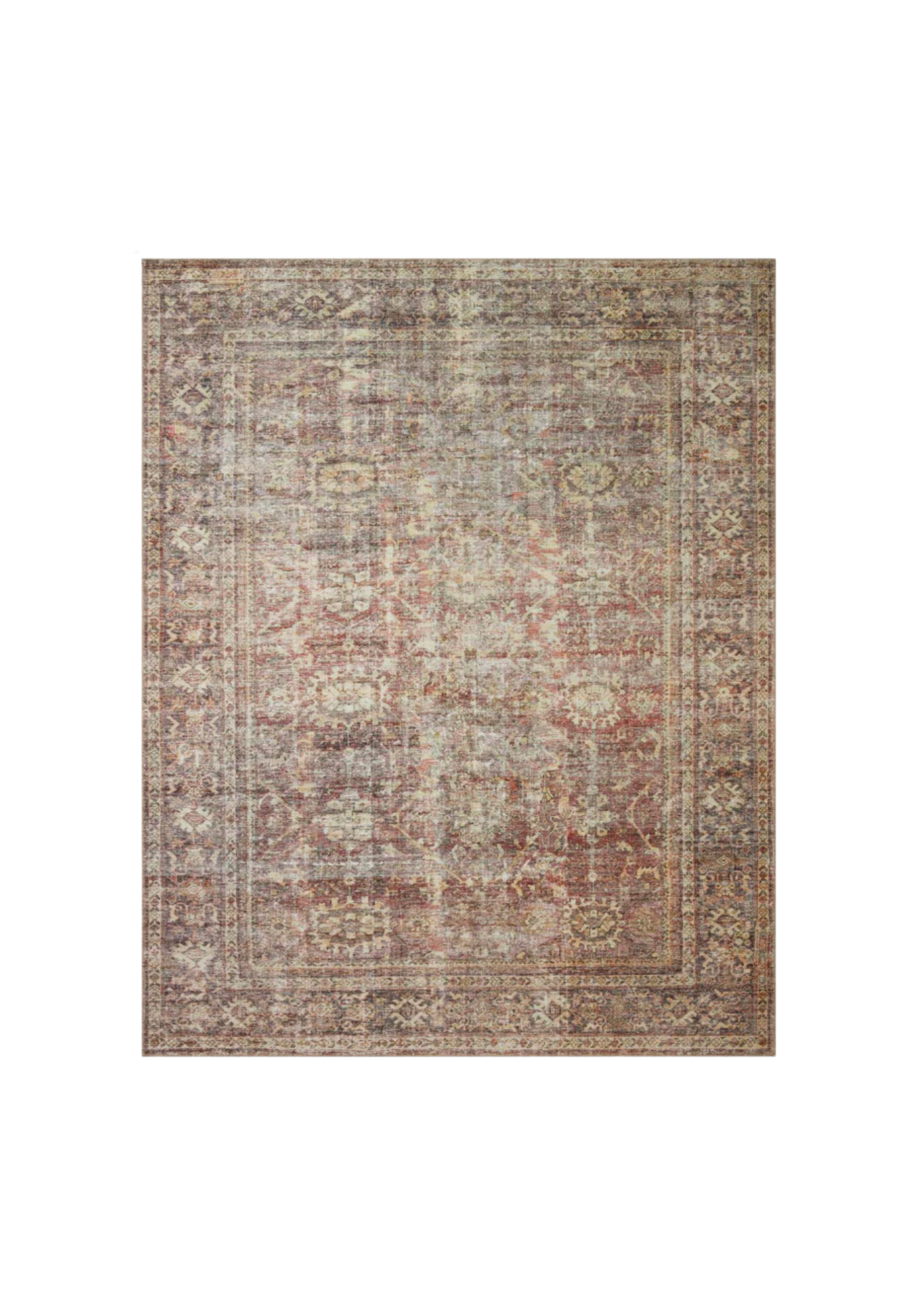 Georgie AL Bordeaux / Antique Rug