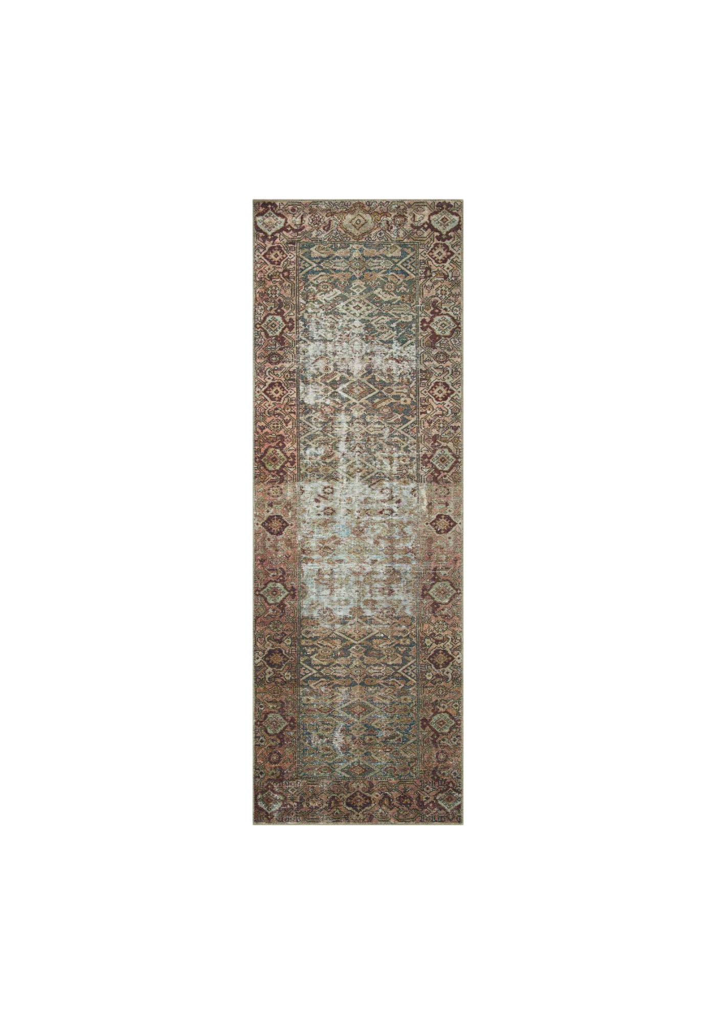 Georgie AL Moss / Salmon Rug