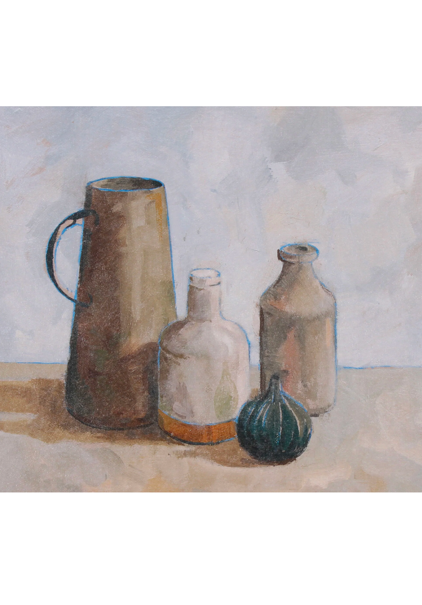 A Collection of Jars Framed Art