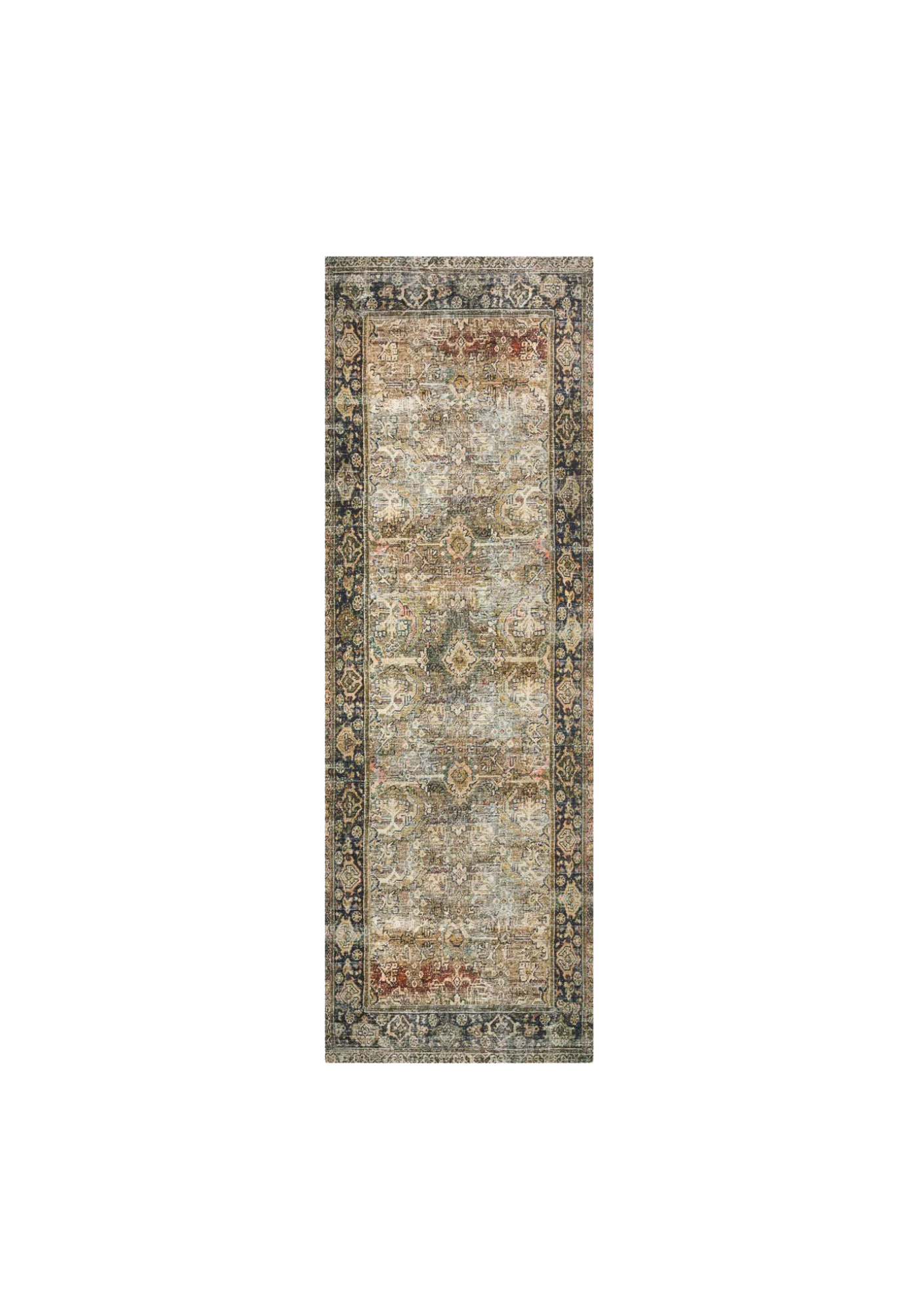 Layla Olive / Charcoal Rug