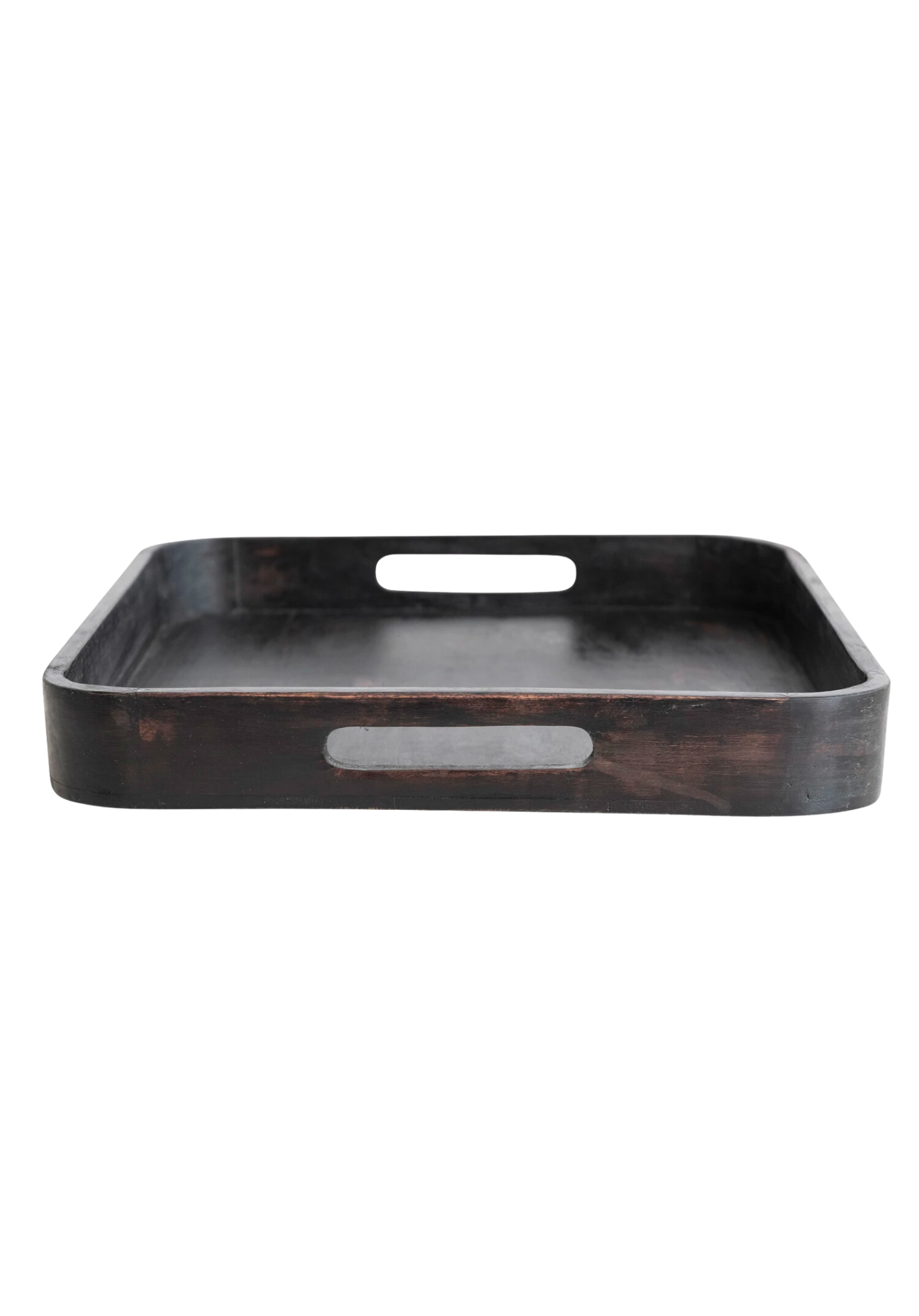 Black Wooden Tray