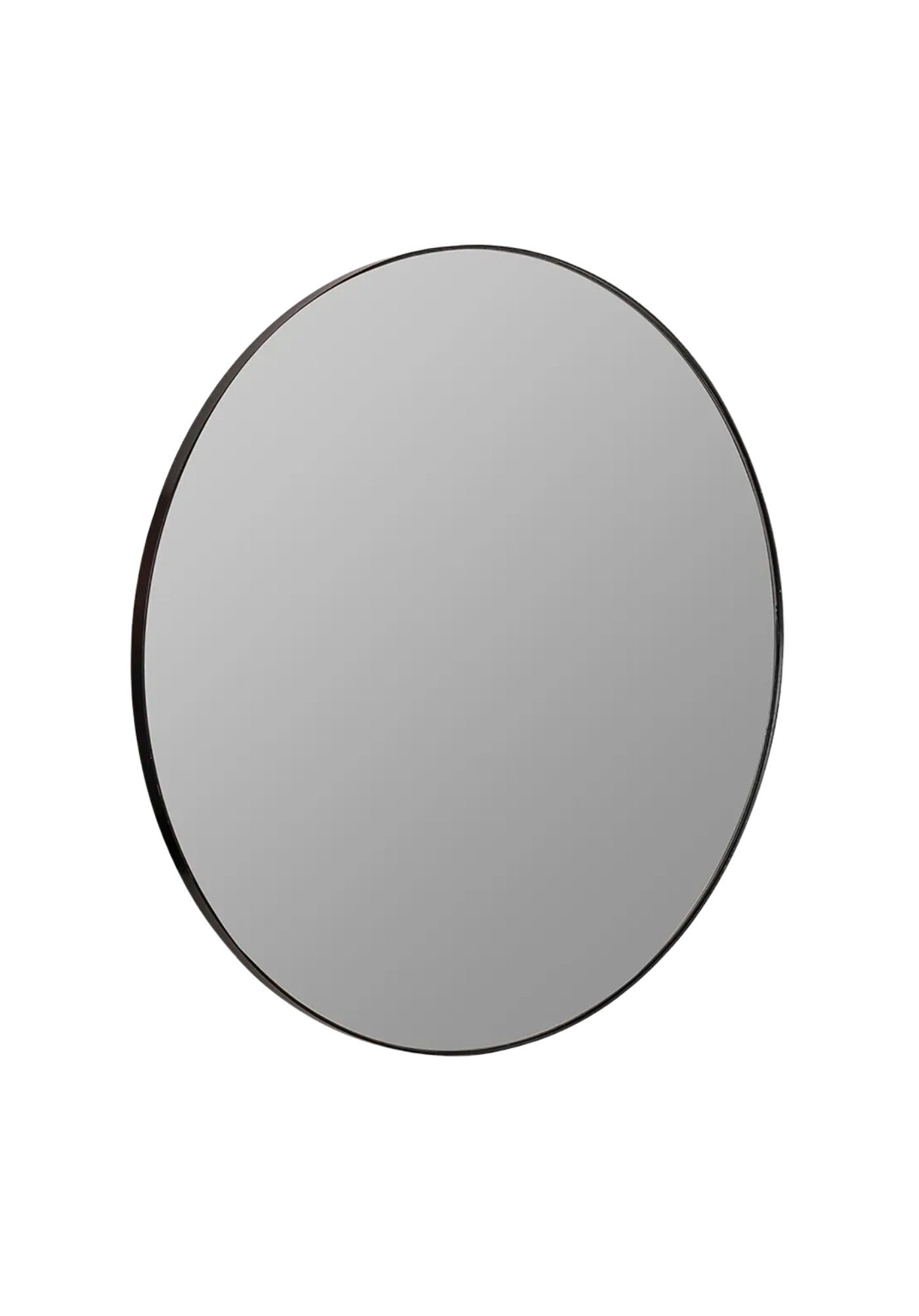 Thin Round Mirror