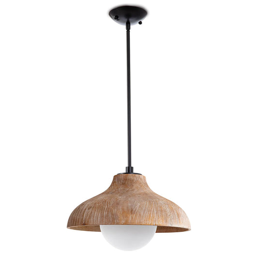 Coastal Living Surfside Wood Pendant