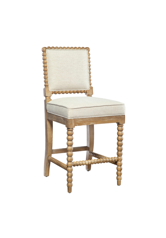 Maryn Scallop Counter Stool