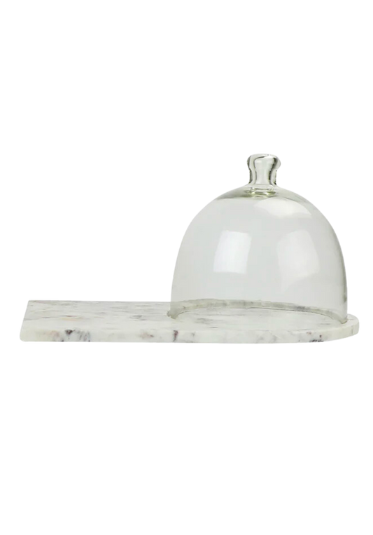 Marble Cheese Board with Dome