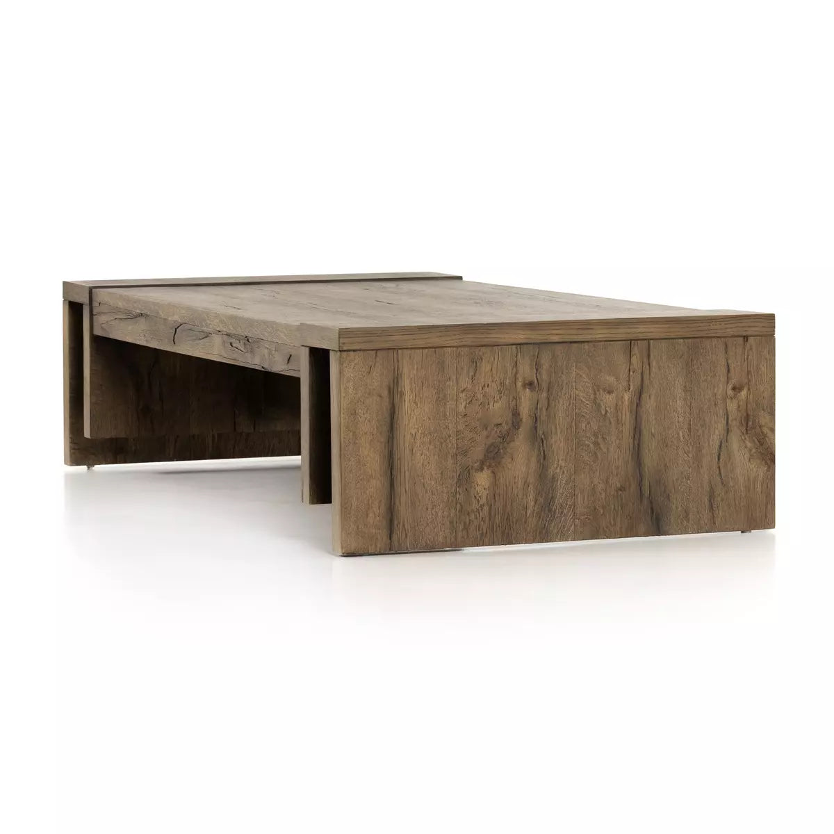 Beam Coffee Table-Rustic Fawn Veneer