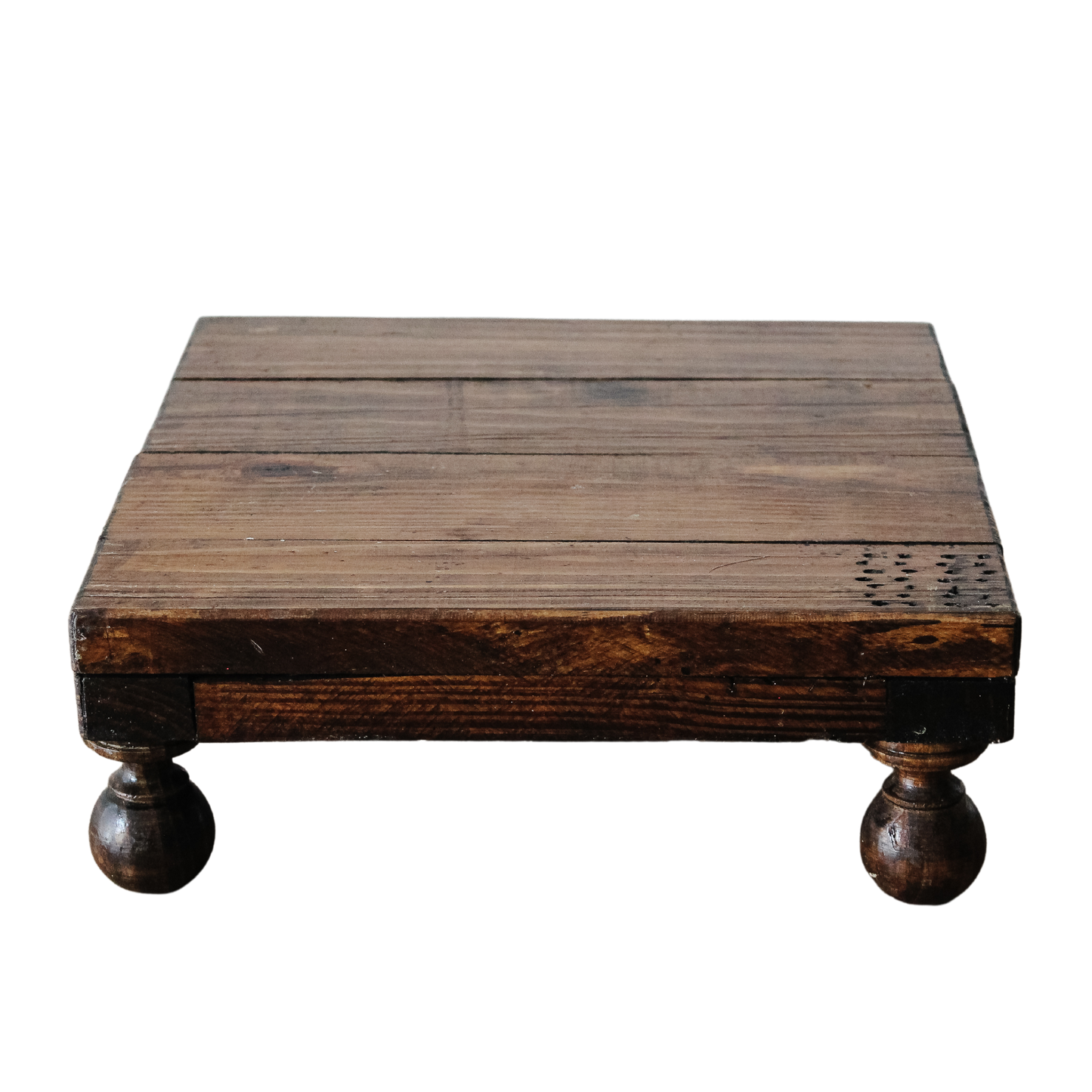Footed Wood Riser