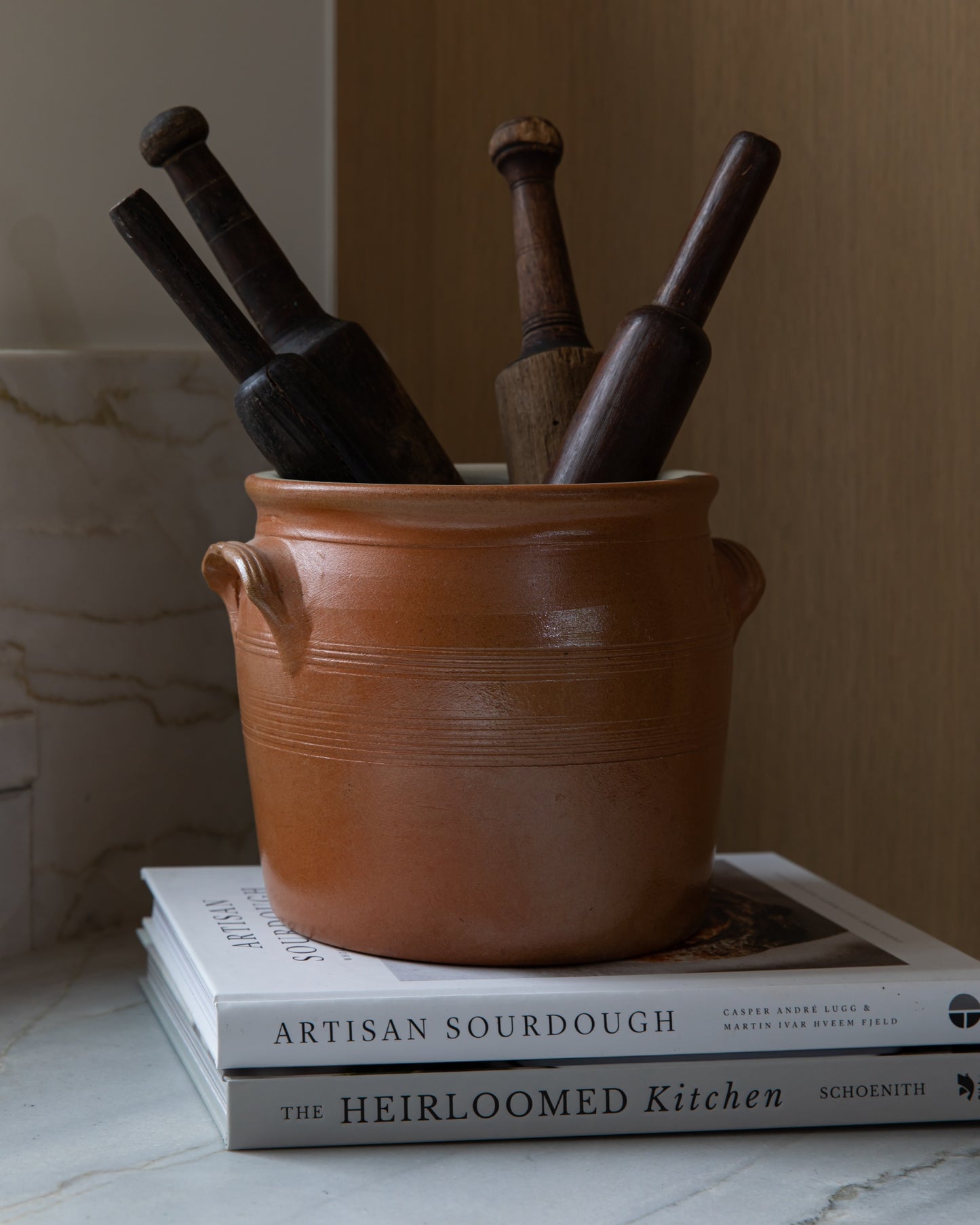 Poterie Renault Barrel Crock