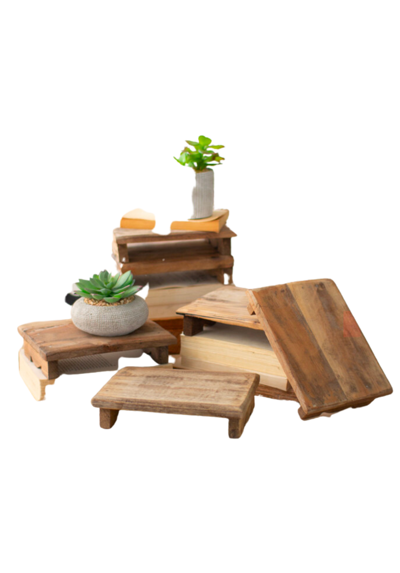 Repurposed Wood Riser