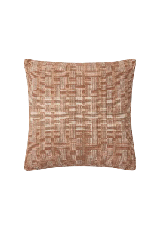 Dolly AL Clay /  Natural Pillow