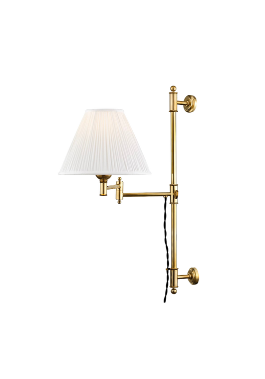 Maramec Swing Arm Sconce By Mark D. Sikes