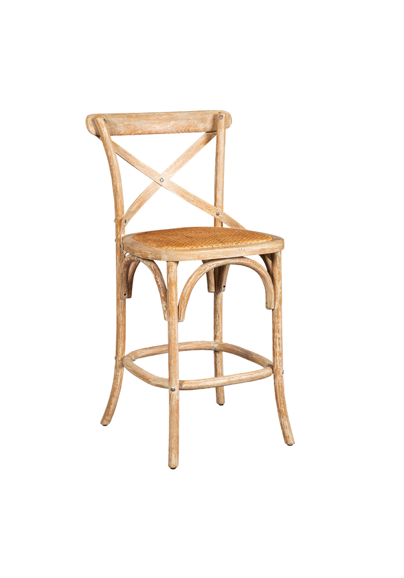 Ashton Cross Back Counter Stool