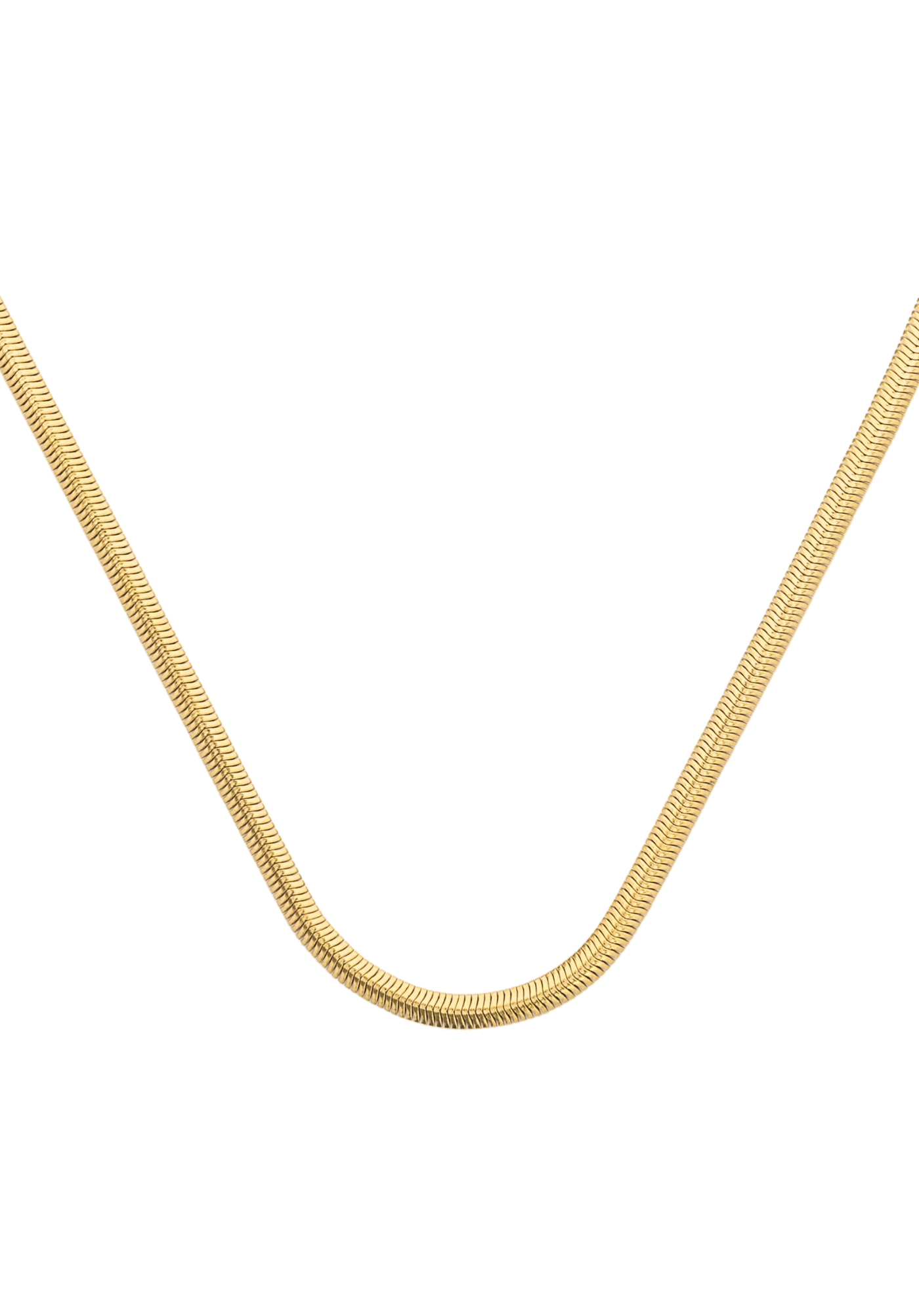 Matte Herringbone Necklace