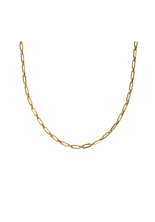 Dainty Paperclip Necklace