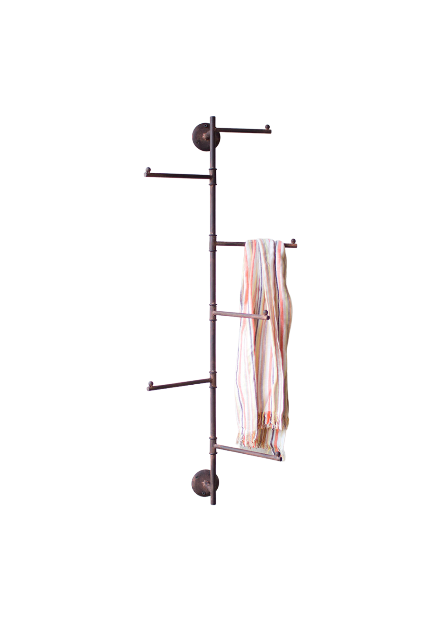 Rustic Wall Swivel Rack