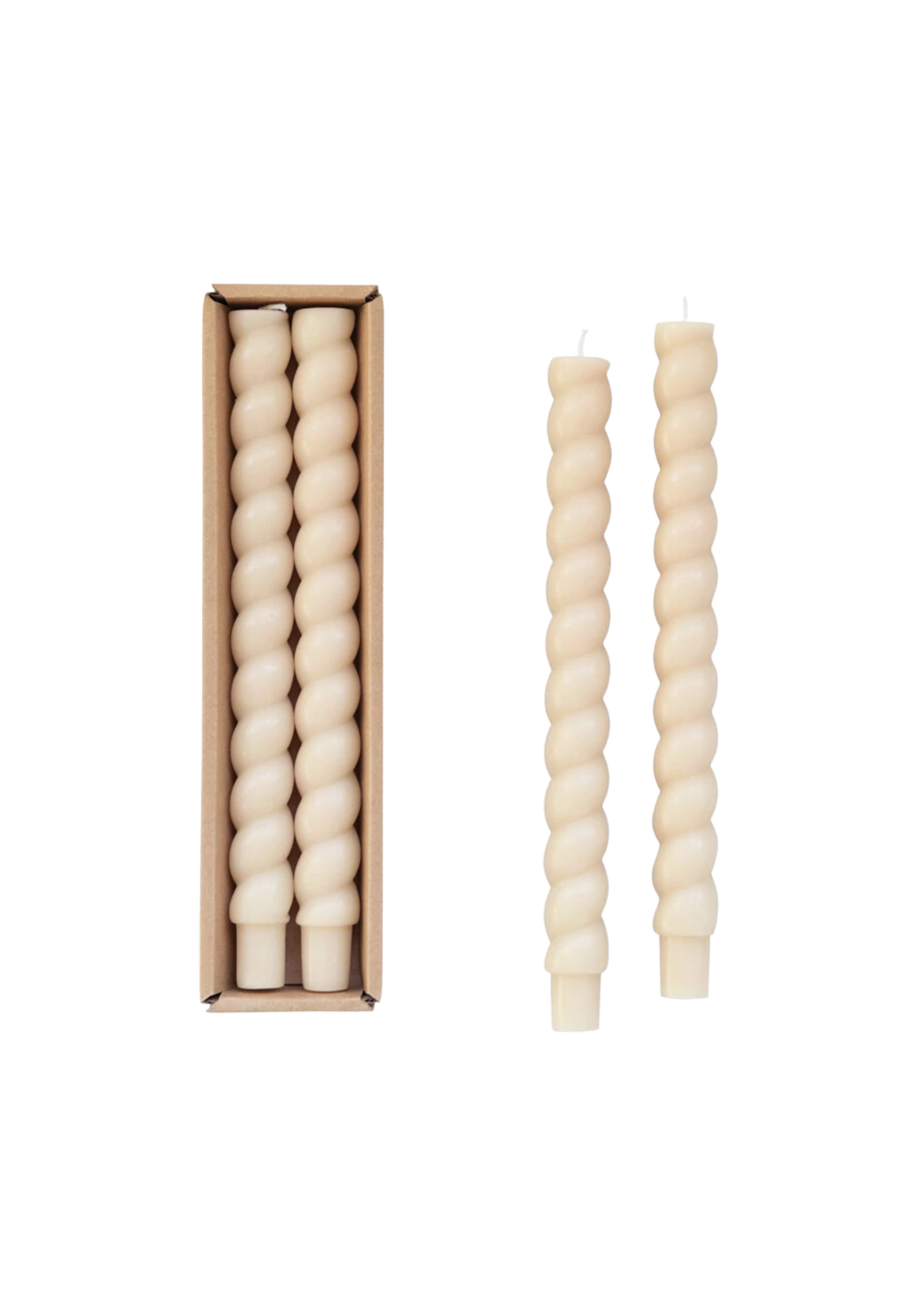 Twisted Taper Candles