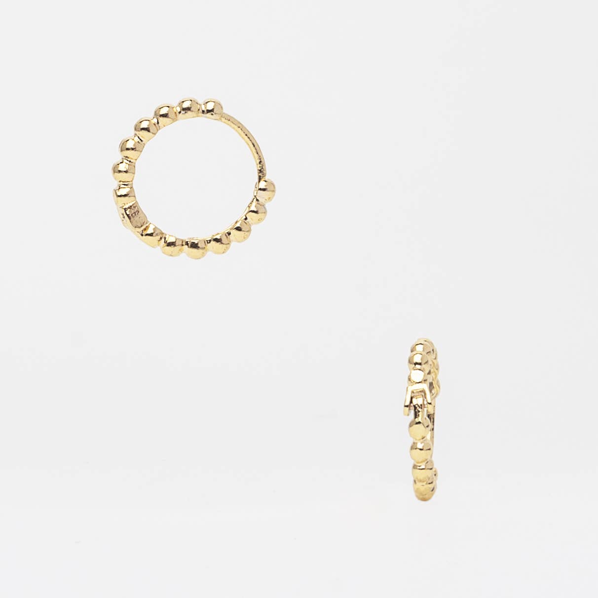 Beaded hoops