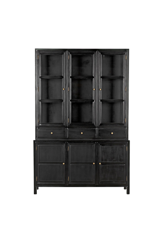 Emery Black Hutch