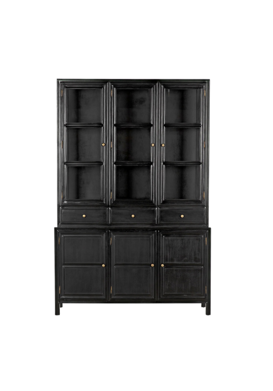 Emery Black Hutch