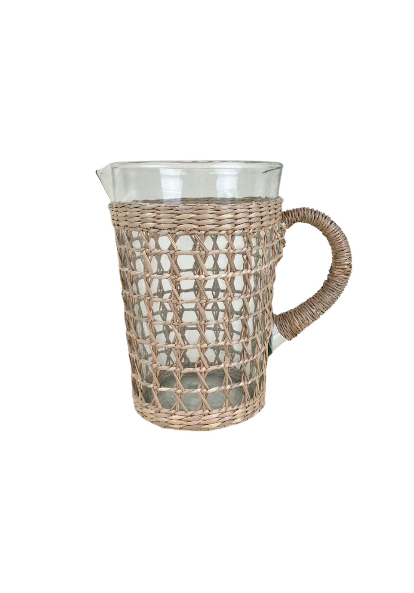 Seagrass Cage Pitcher